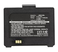 CoreParts Sparepart Battery for Zebra Printer 8.14Wh Li-Ion 7.4V 1100mAh, ZQ110, P1071566 (8.14Wh Li-Ion 7.4V 1100mAh Black, P1070125-008, P1071565)
