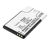 Coreparts mbxmp-ba484 recambio del teléfono móvil batería negro, bl