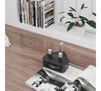 CoreParts USB Power Charger 5W 5V 1A Output: Single USB, USB Charger, MD836ZM/A, USB Adapter (5W 5V 1A Output: Single USB, Input: 100-240V UK Plug, for All Mobile Phones Other Devices, Black Color,)