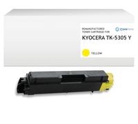 CoreParts YellVE - Kit de tóner y caja de residuos para KYOCERA, Pages: 6000, QI-KY2085Y