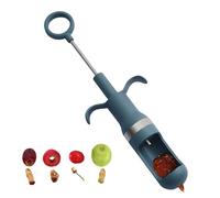 Corer Tool Kitchen - Tapa De Cereza De Acero Inoxidable, Removedor De Pozo De Frutas Múltiples | Mango Ergonómico Extractor De Semillas De Cerezo Para Uvas, Jujubes, Dispositivo De Cocina Compacto Par