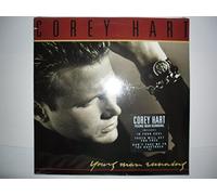 COREY HART - YOUNG MAN RUNNING LP (VINYL) US MANHATTAN 1988