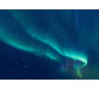 CORFOTO Tela 1.5x1m Fondo Aurora Boreal Luces del Norte Verdes Cielo Nocturno Estrellado Escena Fondo Fotográfico para Fiesta de Viaje Invierno Aventura Accesorios de Foto