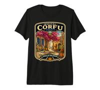 Corfú Grecia Vacaciones aCorfu Family Trip Luna de Miel Camiseta Premium