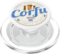 Corfu Islas Jónicas Grecia Vintage Columnas Recuerdo PopSockets PopGrip para MagSafe