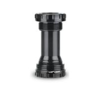 Corghd Pedalier BB68-73 - Rodamientos de eje de movimiento central para bicicleta de montaña, color negro