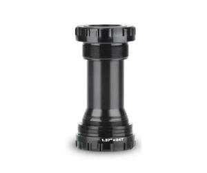 Corghd Pedalier BB68-73 - Rodamientos de eje de movimiento central para bicicleta de montaña, color negro
