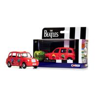 CORGI 1/36 THE BEATLES NAVIDAD TAXI MODELISMO MODELO ESTÁTICO