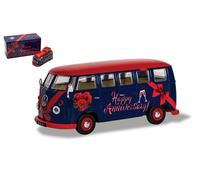 CORGI 1/43 FURGONETA JUGUETES VW CAMPER HAPPY ANNIVERSARY MODELO ESTÁTICO DIE...