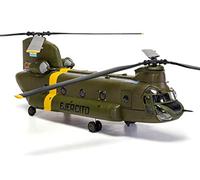 Corgi- Airplane Boeing CH-47C Chinook, AE-520 Argentino, Capturado por el Ejército Británico y devuelto al Reino Unido, Guerra de Malvinas 1982, Verde, AA34217, Color