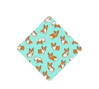 Corgi - Ambientador de coche con diseño de perro lindo, 10 unidades, hojas colgantes perfumadas