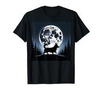 Corgi Art Corgi Theme Full Moon Cozy Corgi Lovers Corgis Camiseta