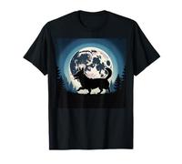 Corgi Art Corgi Theme Full Moon Cozy Corgi Lovers Corgis Camiseta