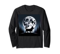 Corgi Art Corgi Theme Full Moon Cozy Corgi Lovers Corgis Manga Larga