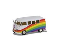 Corgi CC02739 Volkswagen Campervan, Paz, Amor y Arco Iris Clásico