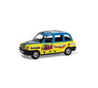 Corgi- The Beatles Hello, Goodbye London Taxi 1:64 Diecast Display Model Car Corazón CC85930 EA Hola, adiós', Multicolor, Color
