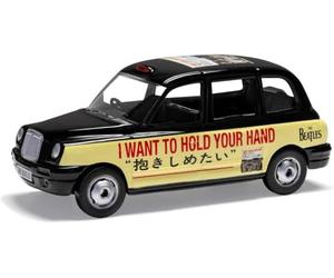 Corgi CC85934 Cars, Die, Cast Mdel Coleccionable The Beatles, London Taxi, 'I Want to Hold Your Hand'