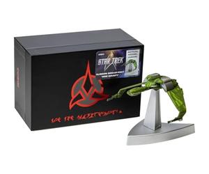 Corgi CC96612 Star Trek Klingon Bird-of-Prey 'HMS Bounty' Modelo fundido a presión con soporte de exhibición - Star Trek IV: The Voyage Home réplica detallada de barco, modelos coleccionables fundidos