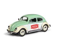 Corgi Coches Modelo fundidos a presión CC01201 Coca-Cola Volkswagen Beetle - Regalos de Recuerdo para Hombres y Mujeres del Reino Unido - Modelos pequeños de Coche de Juguete Fundido a presión para