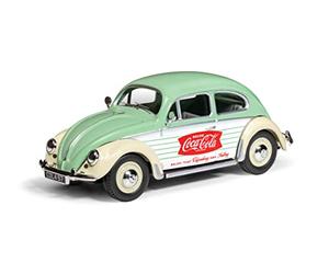 Corgi Coches Modelo fundidos a presión CC01201 Coca-Cola Volkswagen Beetle - Regalos de Recuerdo para Hombres y Mujeres del Reino Unido - Modelos pequeños de Coche de Juguete Fundido a presión para