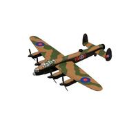 Corgi-CS90651-02 Corgi CS90651 Flying Aces Avro Lancaster Modelo Fundido a presión, Verde, marrón, Color, 18 cm