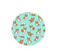 Corgi Cute Dog - Juego de tarjetas de ambientador de coche redondas, aroma a lavanda, 10/24 piezas