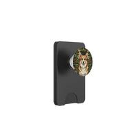 Corgi Dog al Estilo de William Morris Arts PopSockets PopWallet para MagSafe