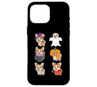Corgi Dog Halloween Spooky Ghost Horror Corgi Dog Halloween Carcasa para iPhone 16 Pro MAX