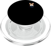 Corgi Dog In The Pocket Lindo Corgi PopSockets PopGrip para MagSafe