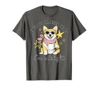 Corgi En Primer Lugar, Jesús Piensa Que Soy una Delicia de Las Mujeres de la Iglesia Camiseta