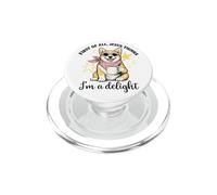 Corgi En Primer Lugar, Jesús Piensa Que Soy una Delicia de Las Mujeres de la Iglesia PopSockets PopGrip para MagSafe
