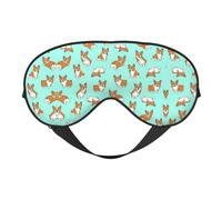 Corgi - Funda cómoda con estampado de perro lindo para todas las ocasiones, bloquea la luz, ideal para acampar, turnos, bloquea bien la luz