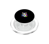 Corgi galés Pop Art I Dog Lover I Splash Art Welsh Corgi PopSockets PopGrip para MagSafe
