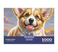 Corgi galés Puzzle para Adultos Un Imposible Rompecabezas De Alta Definición - El Regalo Original Y Sorprendente para Esta Navidad, Recomendado Desde 14 Años 52x38cm/1000pcs