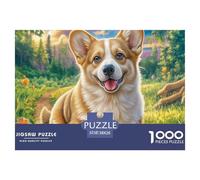 Corgi galés Puzzle para Adultos Un Imposible Rompecabezas De Alta Definición - El Regalo Original Y Sorprendente para Esta Navidad, Recomendado Desde 14 Años 38x26cm/1000pcs