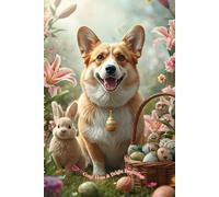 Corgi Hops & Bright Beginnings Journal: A Corgi for Every Season Collection: A Cute Spring Notebook for Dog Lovers, Easter Basket Stuffers, Bunny Mom Gifts, Egg Hunt Fun, and Gratitude Journaling