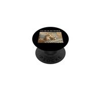 Corgi I'Ll Be In My Office Bookworm Nerd Reader Leer Vintage PopSockets PopGrip Adhesivo