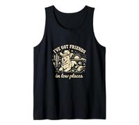 Corgi “I've Got Friends in Low Places” Cute Dog Camiseta sin Mangas