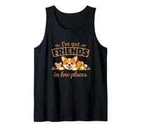 Corgi “I've Got Friends in Low Places” Cute Dog Camiseta sin Mangas