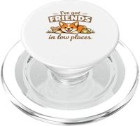 Corgi “I've Got Friends in Low Places” Cute Dog PopSockets PopGrip para MagSafe