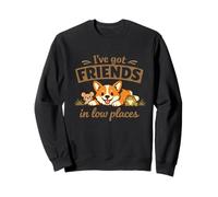 Corgi “I've Got Friends in Low Places” Cute Dog Sudadera