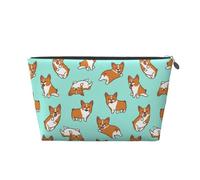Corgi Lindo Perro, Bolsa de artículos de tocador Bolsa de Maquillaje Bolsa de cosméticos Bolsa de artículos de tocador de Viaje portátil
