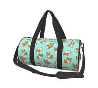 Corgi Lindo Perro, Bolsa de Viaje de Gran Capacidad, Bolso Redondo, Bolsa de Viaje Deportiva, Bolsa de Mano, Bolsa de Fitness