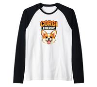 Corgi Lovers Graphic | Los Mejores Juegos de Palabras Divertidos de Corgi Dad Ever Camiseta Manga Raglan