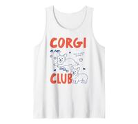 Corgi Mom Club Corgi Dog Owner New Dog Mom Mothers Day Camiseta sin Mangas