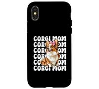Corgi Mom Mama Pembroke Welsh Corgi Dog Día de la Madre Carcasa para iPhone X/XS