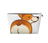 Corgi Perro Gracioso Trasero, Bolsa de artículos de tocador Bolsa de Maquillaje Bolsa de cosméticos Bolsa de artículos de tocador de Viaje portátil
