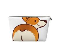 Corgi Perro Gracioso Trasero, Bolsa de Maquillaje Bolsa de cosméticos Bolsa de artículos de tocador de Viaje portátil Bolsa de artículos de tocador