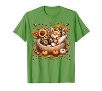 Corgi Puppy Must Haves For Corgi Mom and Grandma Green Fall Camiseta
