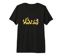 Corgi Pure Joy Ilustración Linda Mascota Acuarela Camiseta Premium